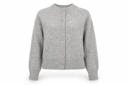 Uniqlo Comptoir des Cotonniers Women's Grey 2XS Wool Cardigan