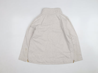 Bonmarché Women Beige Floral Print Pullover Hoodie Size 16