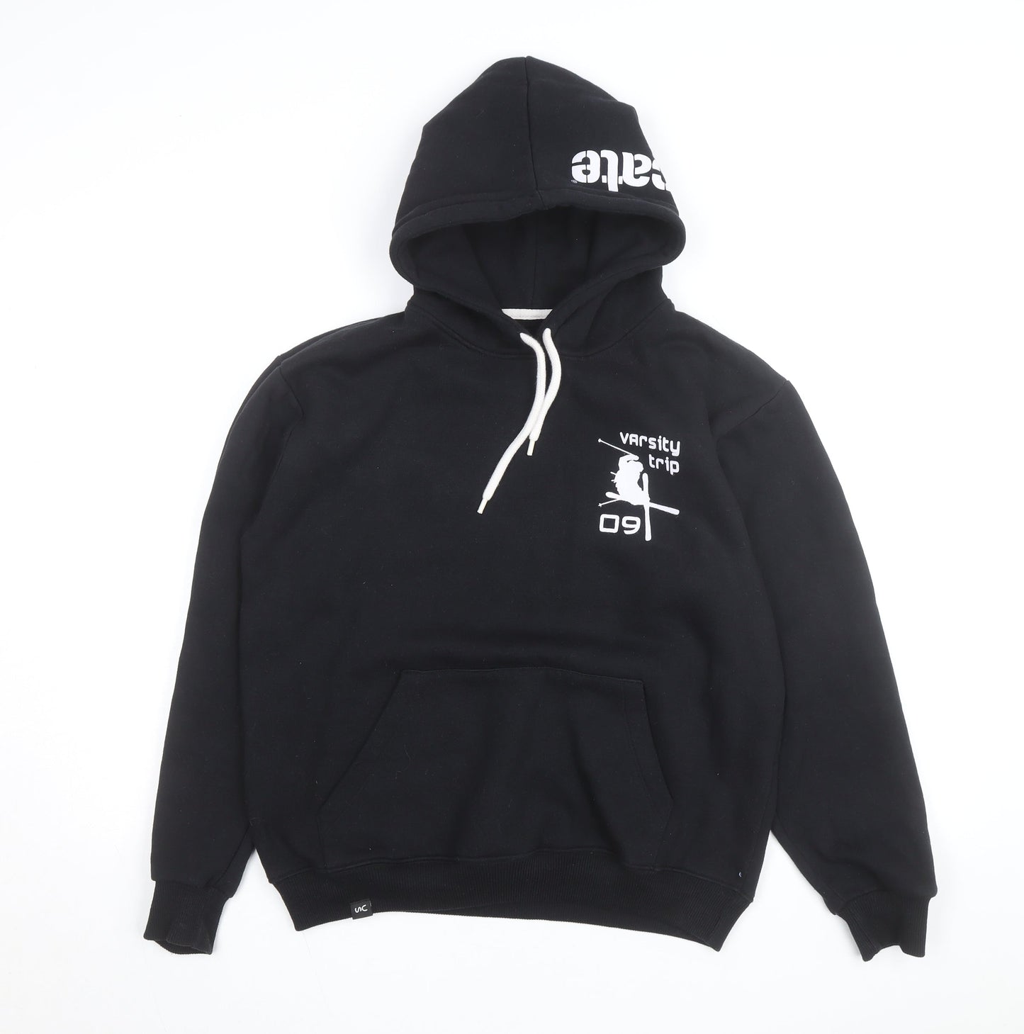 Syndicate Varsity Trip 09 Black Men's Pullover Hoodie Size S