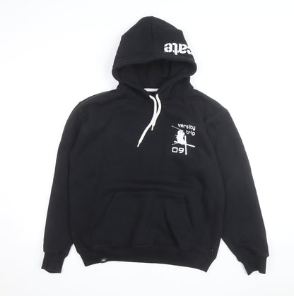 Syndicate Varsity Trip 09 Black Men's Pullover Hoodie Size S