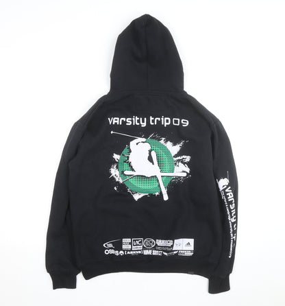 Syndicate Varsity Trip 09 Black Men's Pullover Hoodie Size S