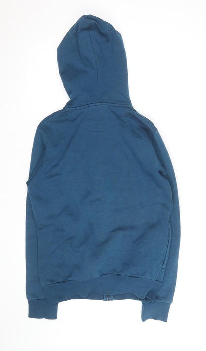 McKenzie Men's Blue Full Zip Hoodie Size M Hooded Sweatshirt