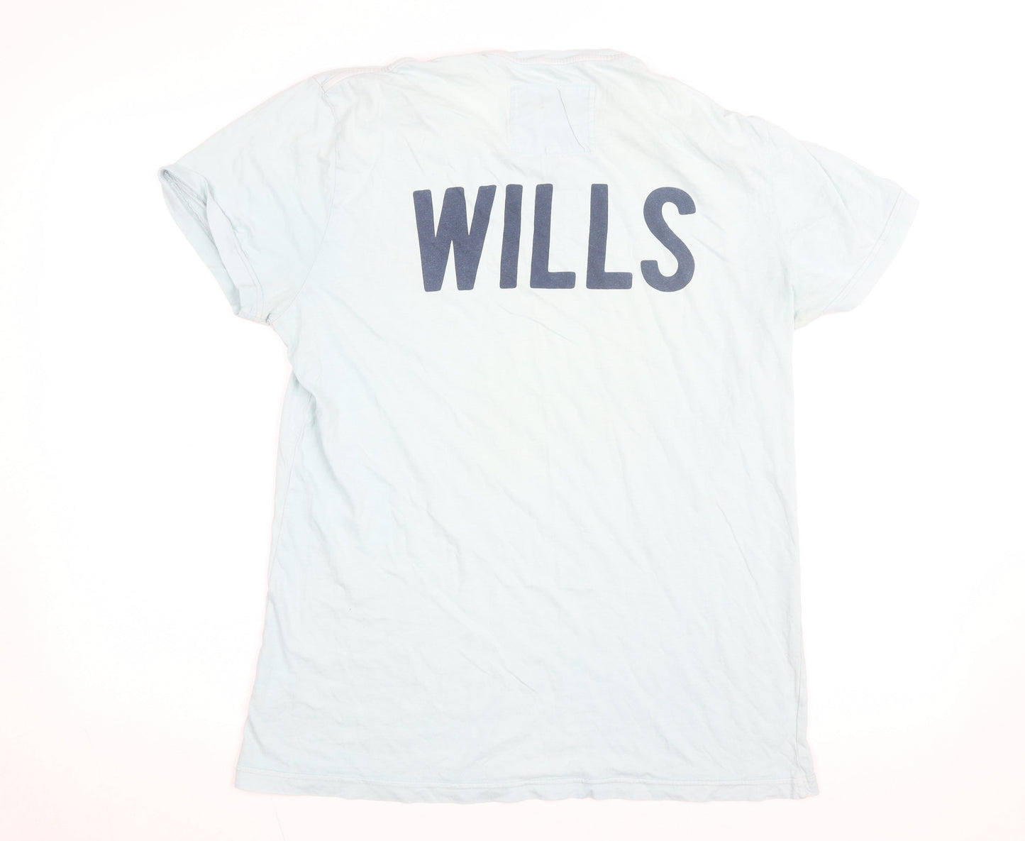 Jack Wills Men's Light Blue Crew Neck Short Sleeve T-Shirt M