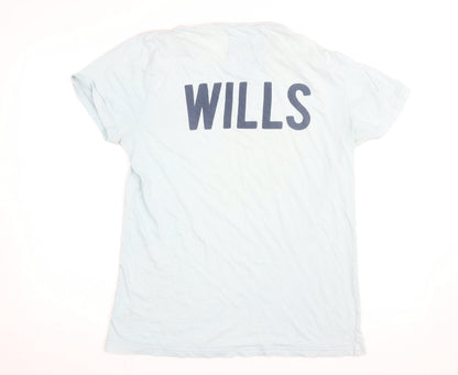 Jack Wills Men's Light Blue Crew Neck Short Sleeve T-Shirt M