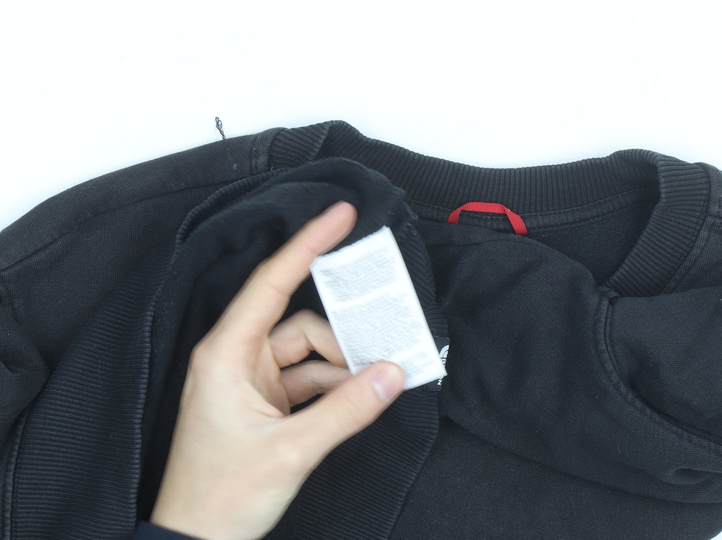 The North Face Men’s Black Logo Pullover Sweatshirt Size L