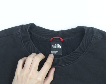 The North Face Men’s Black Logo Pullover Sweatshirt Size L