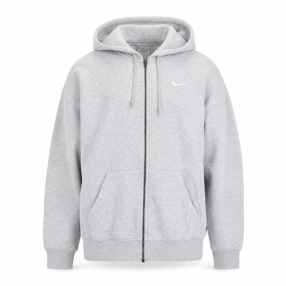 Nike Men's Grey Full Zip Hoodie XL Fleece Sportswear