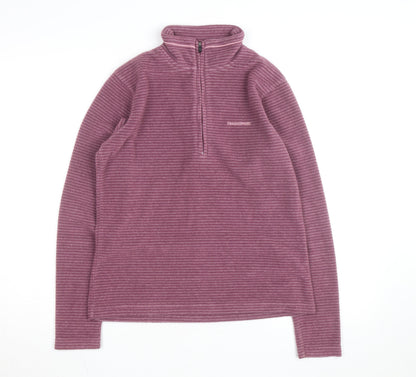 Craghoppers Womens Purple Fleece Pullover Sweatshirt UK 12