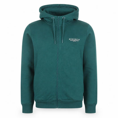 McKenzie Men’s Green Full Zip Hoodie Size M Regular Fit