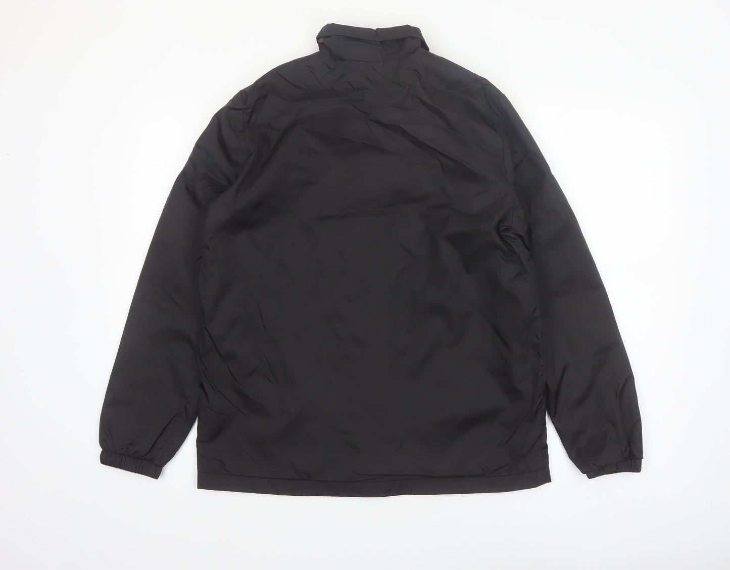 Dickies Womens Black Nylon Coach Jacket S Casual Workwear Style
