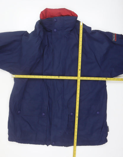 Pacific Trail Men's Blue XL Nylon Parka Jacket Waterproof Outdoor