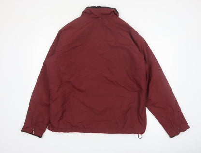 Columbia Women's Red XL Puffer Jacket Waterproof Winter Outdoor Coat
