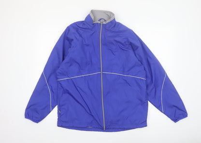 Charles River Apparel Men's Blue XS Windbreaker Jacket Lightweight