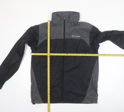 Columbia Men's Black M Windbreaker Jacket Lightweight Outdoor Coat
