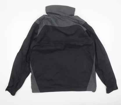 Columbia Men's Black M Windbreaker Jacket Lightweight Outdoor Coat