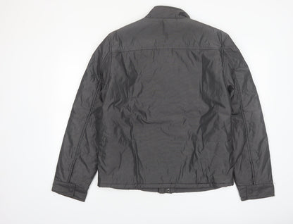 IN-C International Concepts Men's Grey L Puffer Jacket Polyester