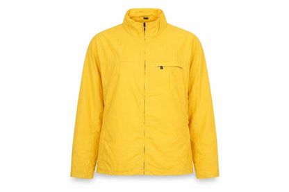Dockers Womens Yellow XL Windbreaker Lightweight Jacket