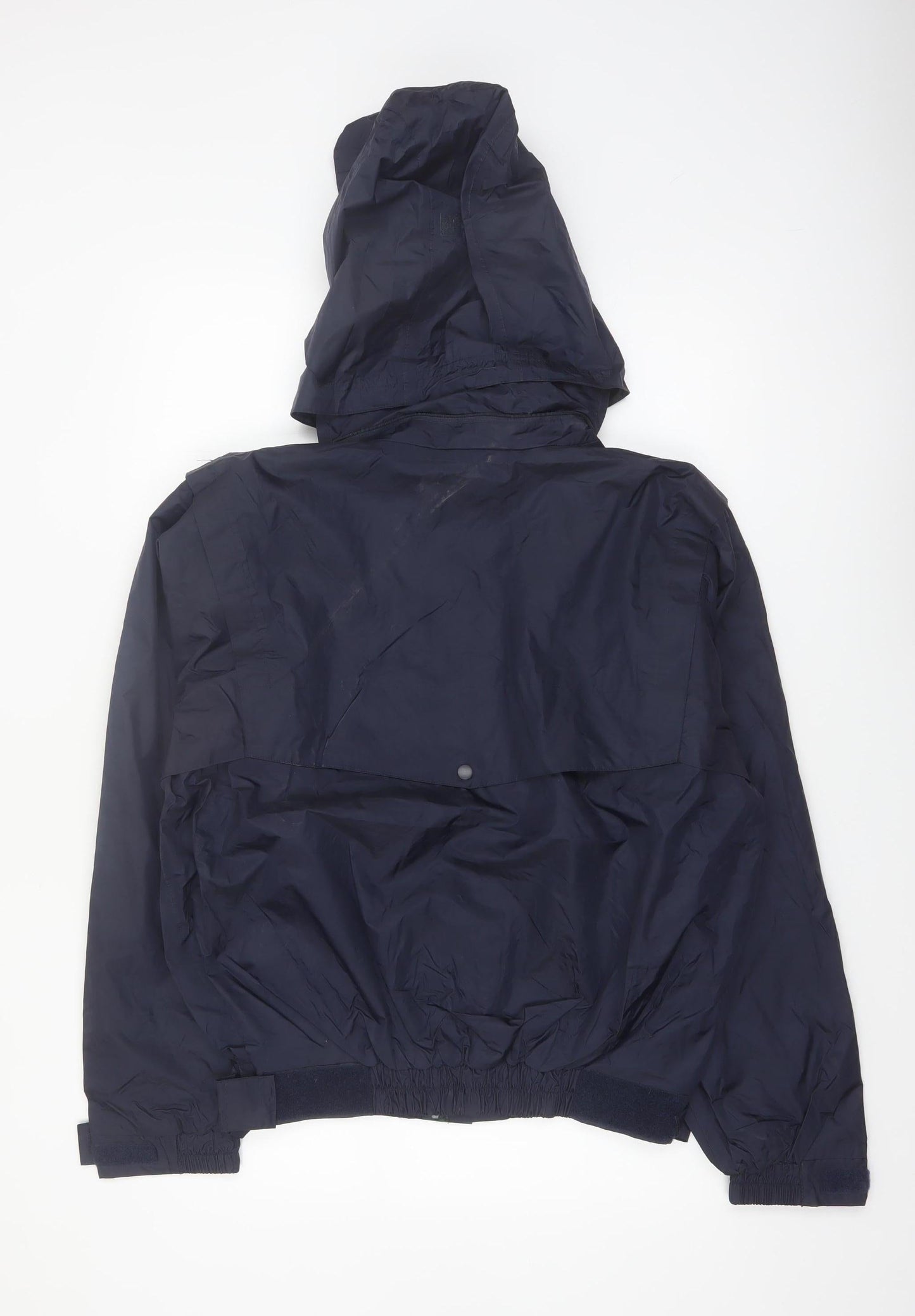 Wetskins Men's Blue Waterproof Hooded Rain Jacket Size S
