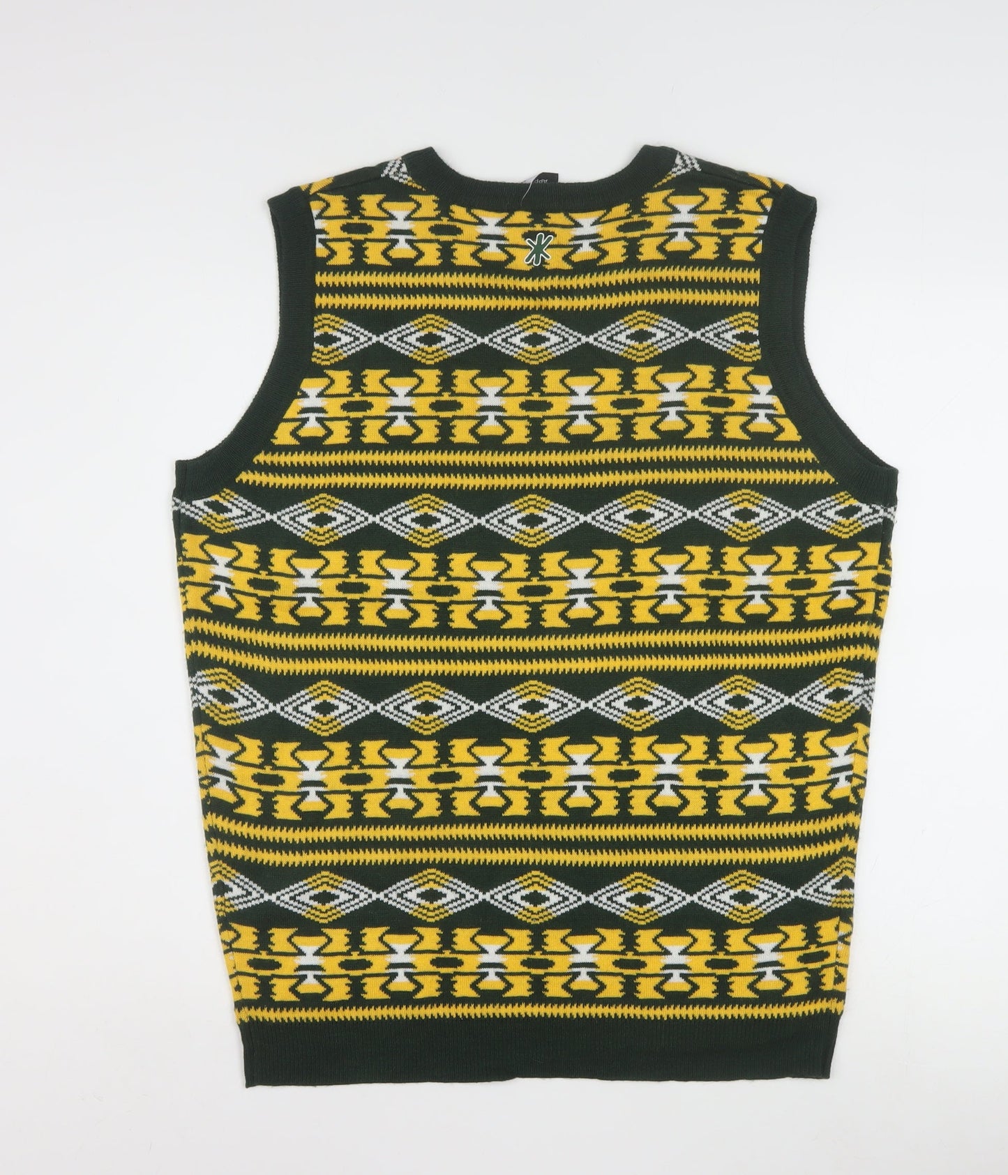 Team NFL Men’s Multicoloured Acrylic Knit Sleeveless Vest M