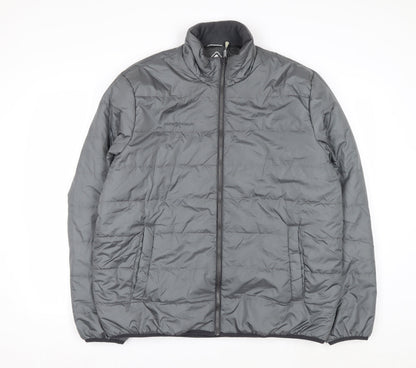 ZeroXposur Men's Grey L Insulated Puffer Jacket Winter Coat