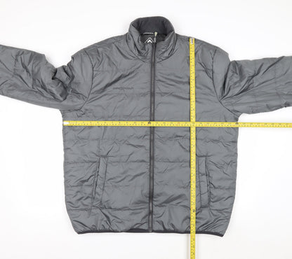 ZeroXposur Men's Grey L Insulated Puffer Jacket Winter Coat