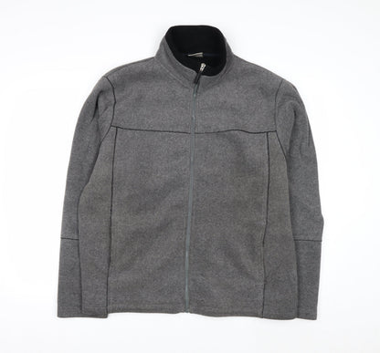Greygoose Men’s Grey Full Zip Microfleece Sweatshirt L