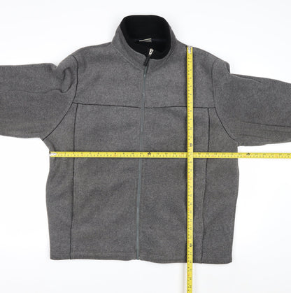 Greygoose Men’s Grey Full Zip Microfleece Sweatshirt L