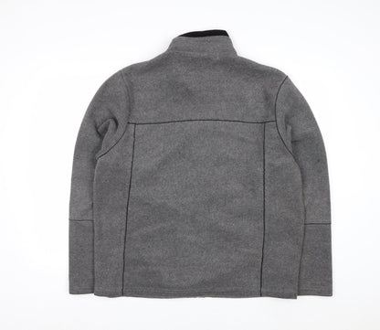 Greygoose Men’s Grey Full Zip Microfleece Sweatshirt L