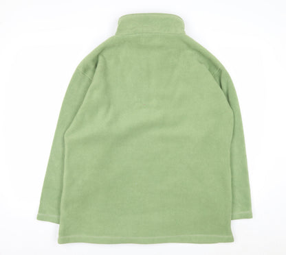 Nuggets Classic Collection Green Fleece 1/2 Zip Pullover Sweatshirt S/M