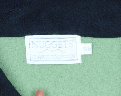 Nuggets Classic Collection Green Fleece 1/2 Zip Pullover Sweatshirt S/M
