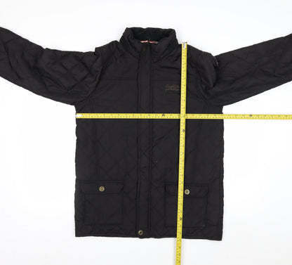 Regatta Women’s Black Quilted Jacket 34in Classic Mid-Length Polyester