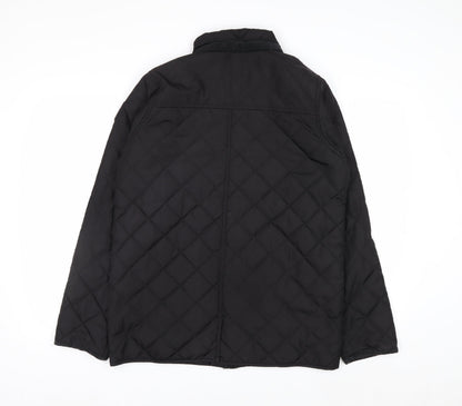Regatta Women’s Black Quilted Jacket 34in Classic Mid-Length Polyester