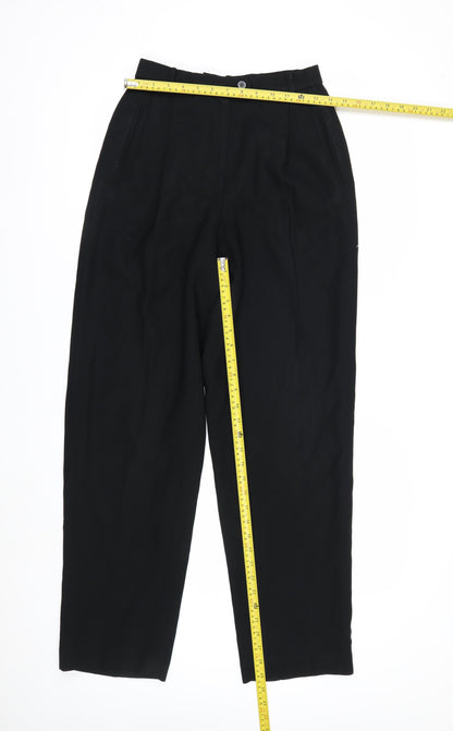 Liz Claiborne Women’s Black Pleated Dress Trousers Size 4