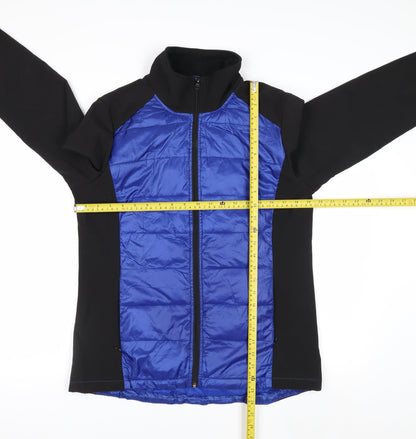 Athletic Works Women's Blue Softshell Jacket Size M Full Zip