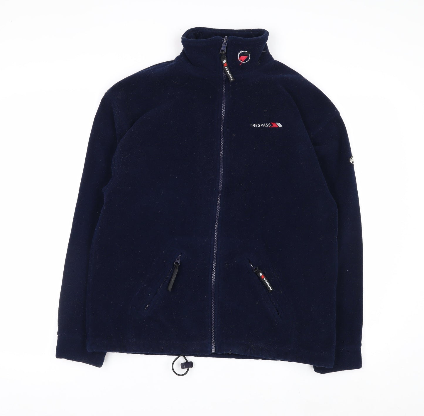 Trespass Men's Blue Full Zip Fleece Sweatshirt Size S Outdoor Jacket