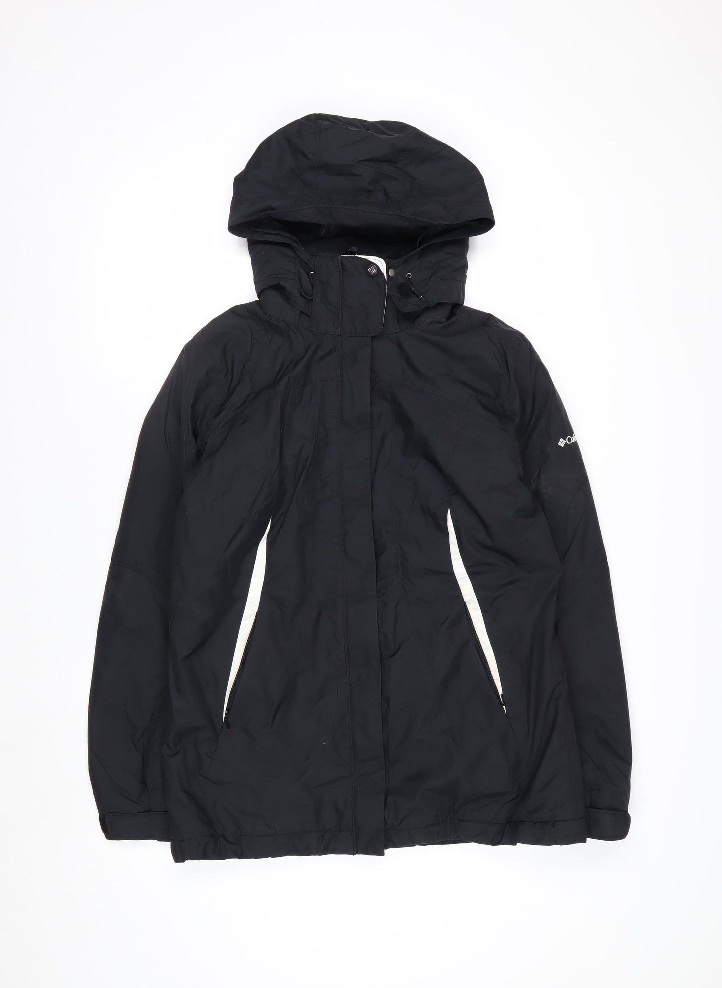 Columbia Women's Black Waterproof Hooded Parka Jacket M