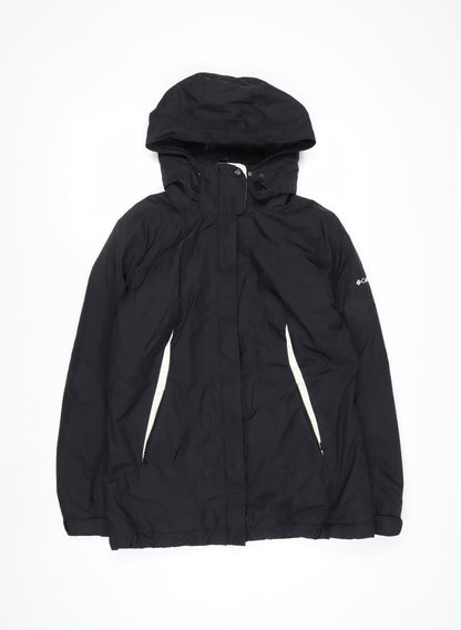 Columbia Women's Black Waterproof Hooded Parka Jacket M