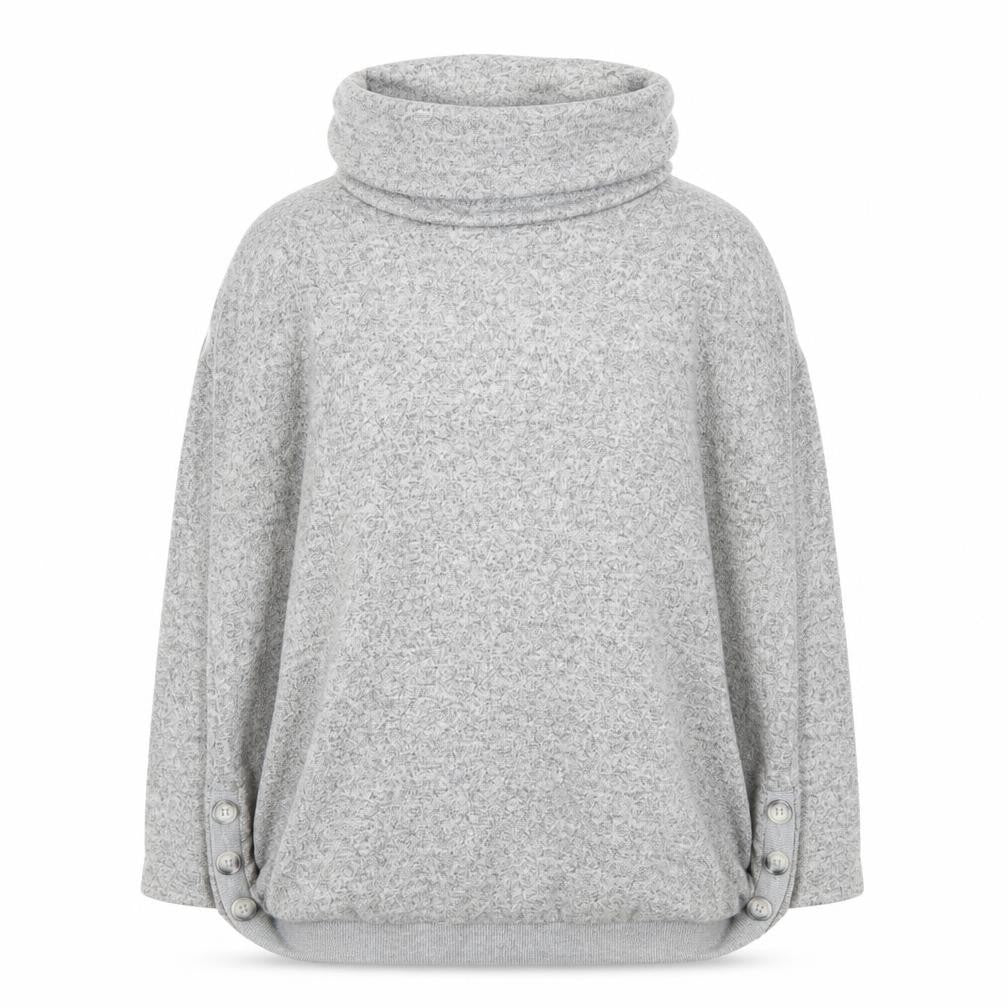 Phase Eight Women’s Grey Roll Neck Knit Jumper Size 14