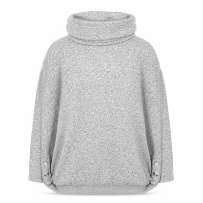 Phase Eight Women’s Grey Roll Neck Knit Jumper Size 14