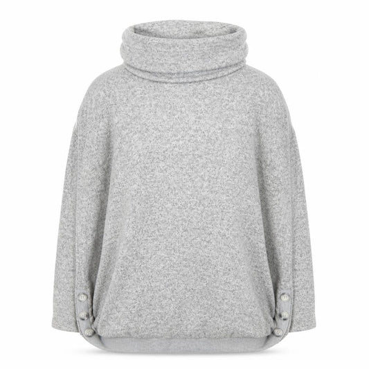 Phase Eight Women’s Grey Roll Neck Knit Jumper Size 14
