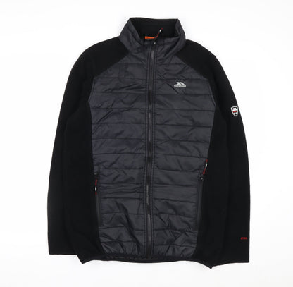 Trespass Men's Black M Fleece Puffer Jacket Outdoor Winter