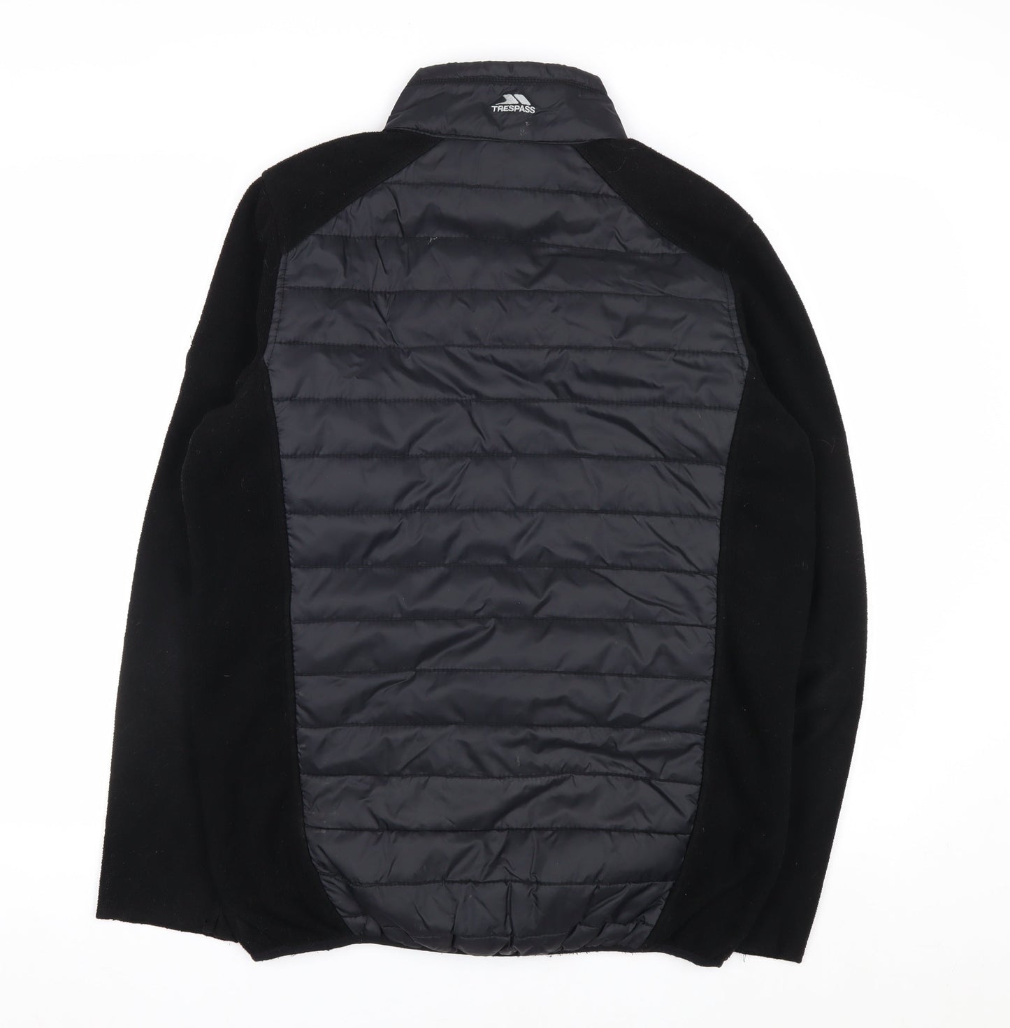 Trespass Men's Black M Fleece Puffer Jacket Outdoor Winter