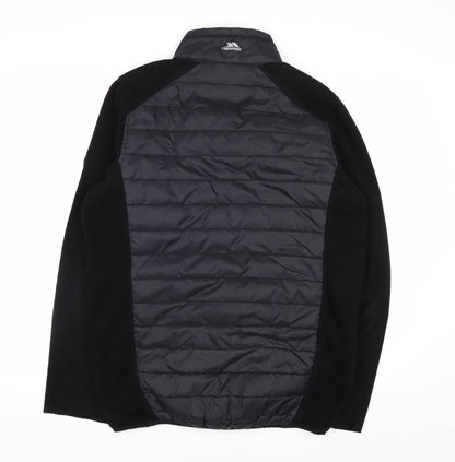 Trespass Men's Black M Fleece Puffer Jacket Outdoor Winter