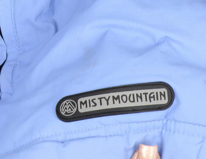 Misty Mountain Womens Blue L Technical Ski Jacket Waterproof Windproof