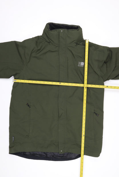 Karrimor Men's Green Waterproof Hooded Parka Jacket XL