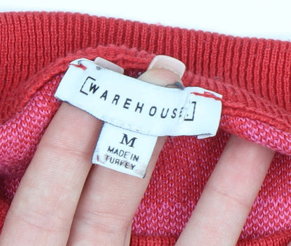 Warehouse Women’s Multicoloured Check Knit Jumper M
