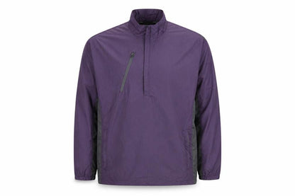 North End Men's Purple Windbreaker Jacket L Lightweight Outdoor