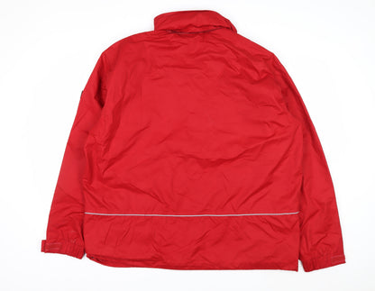 Atlant Active Wear Men's Red XL Windbreaker Jacket Waterproof