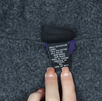 White Sierra Men’s Purple XL Bomber Jacket Outdoor Nylon Winter Coat