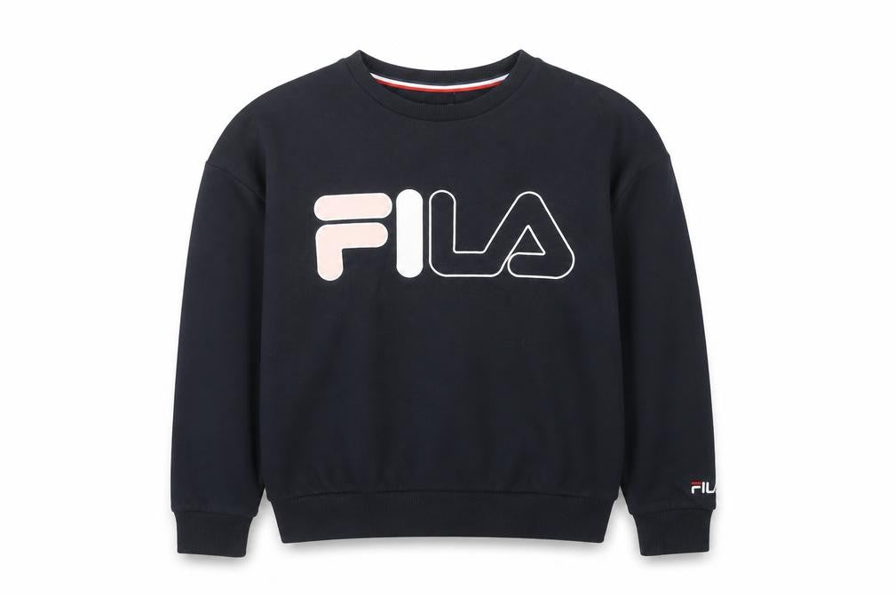 Fila Women's Navy Blue Small Pullover Sweatshirt
